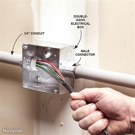 conbnect conduit to metal box|emt to electrical box installation.